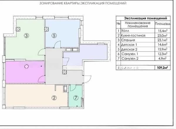 Selling a 3-room apartment in the Crystal residential complex! CENTER! READY TO BE FINAL!