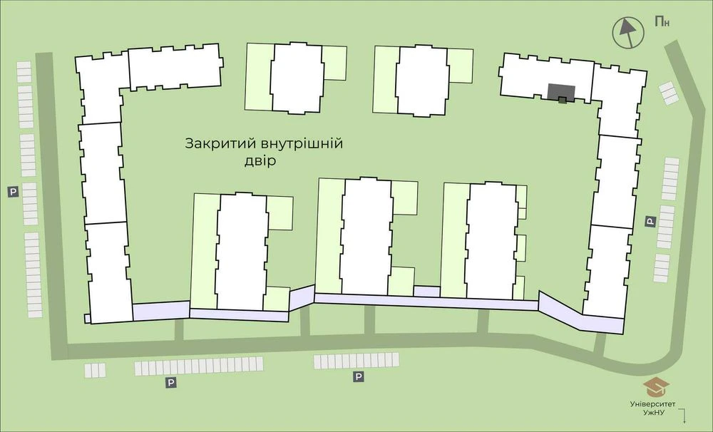 2-кімнатна квартира | DREAM HILLS | Ужгород, DH 4.40