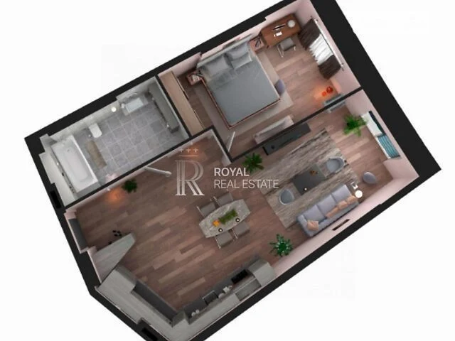Sale of 1-room apartment 63 sq. m on Stepana Bandera Ave. 30 • I