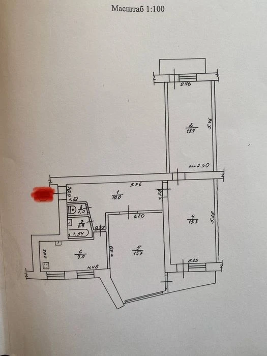 New price. Gagarin 56. Levada. Brick house.