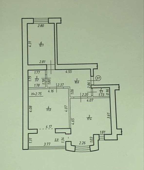 Продаж, 2 кімнатна квартира, вул.Галицька, Франківськ