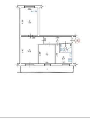 Apartment for sale Borshchagovka
