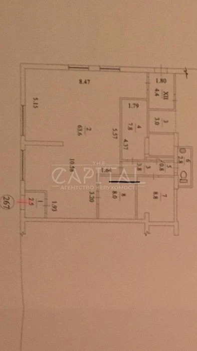 2-room apartment for sale, ul. Uzhviy Natalia, Podolsky district