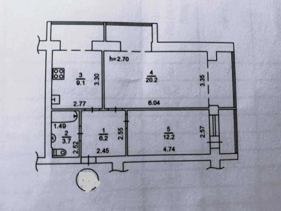 Apartment. Kyiv, Sichovykh Striltsiv St. (Artema)