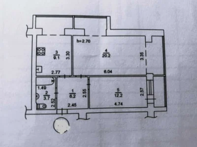 Apartment. Kyiv, Sichovykh Striltsiv St. (Artema)