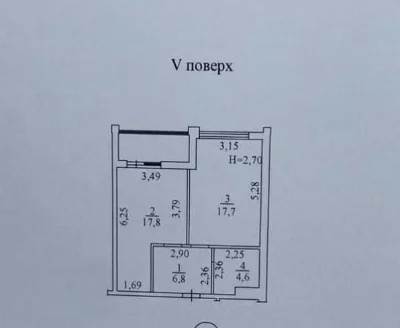 Продажа 1 комнатная квартира 51м2 жк Модерн 6 станция Большо