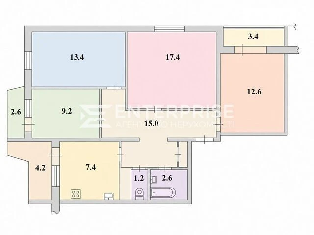 Sale of 4-room apartment 89 sq. m. on Myroslava Popovycha 15 street •