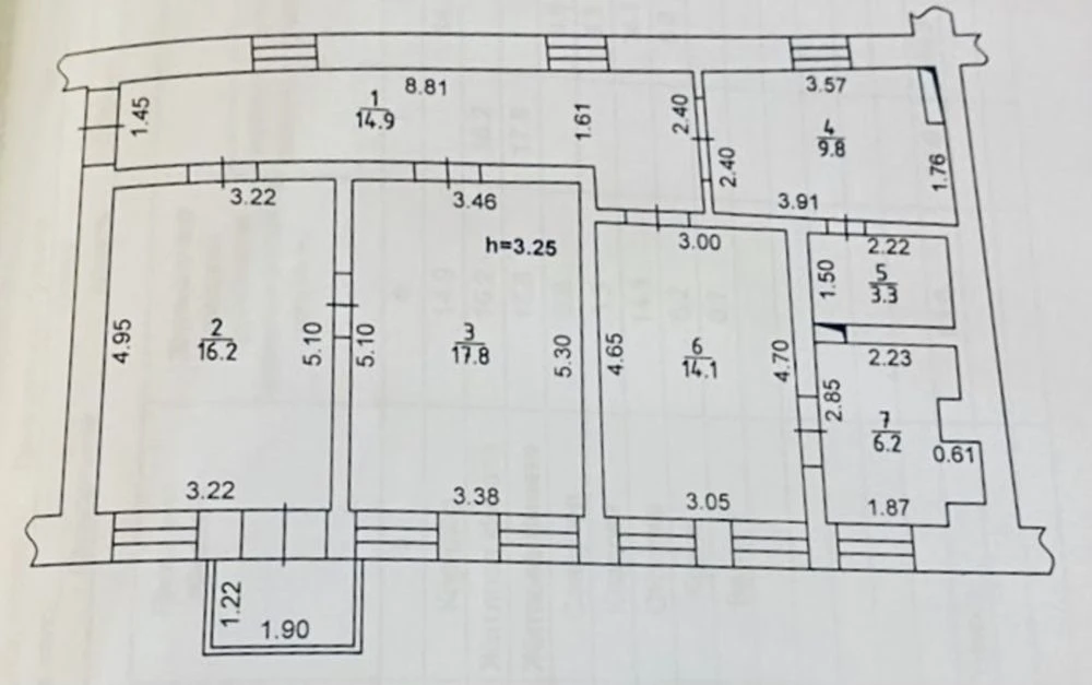 Продам 3 к. квартиру, Приморский бульвар