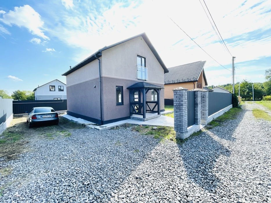 House with finishing touches and heating