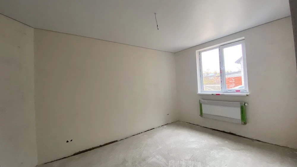 House with finishing touches and heating