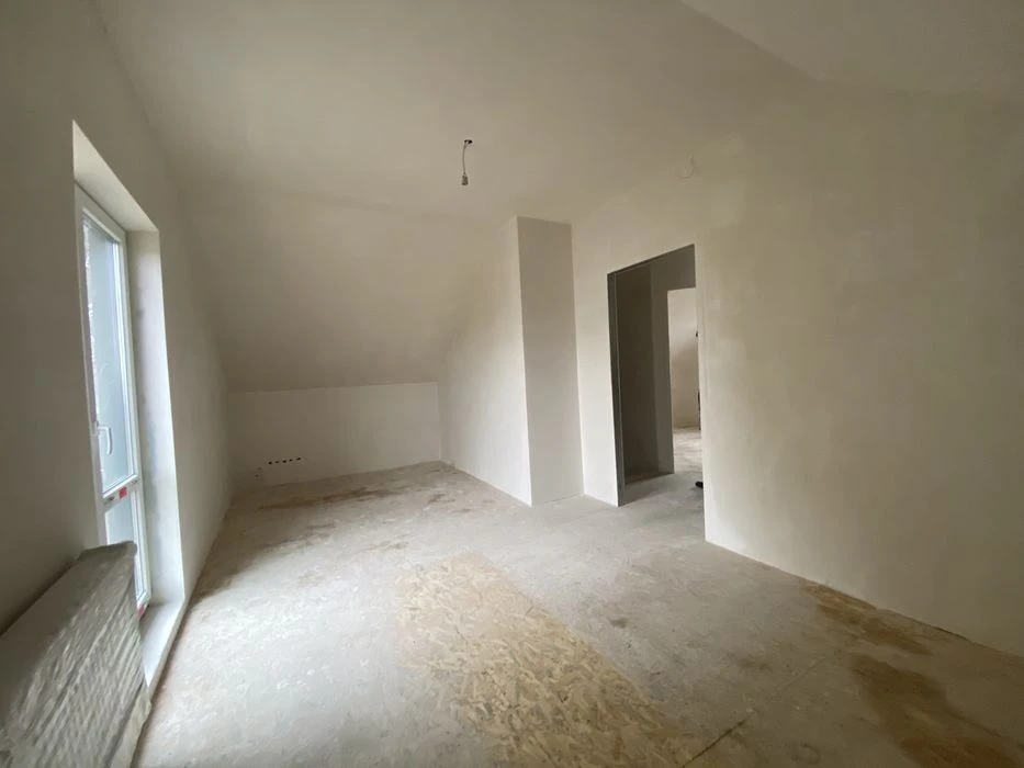House with finishing touches and heating