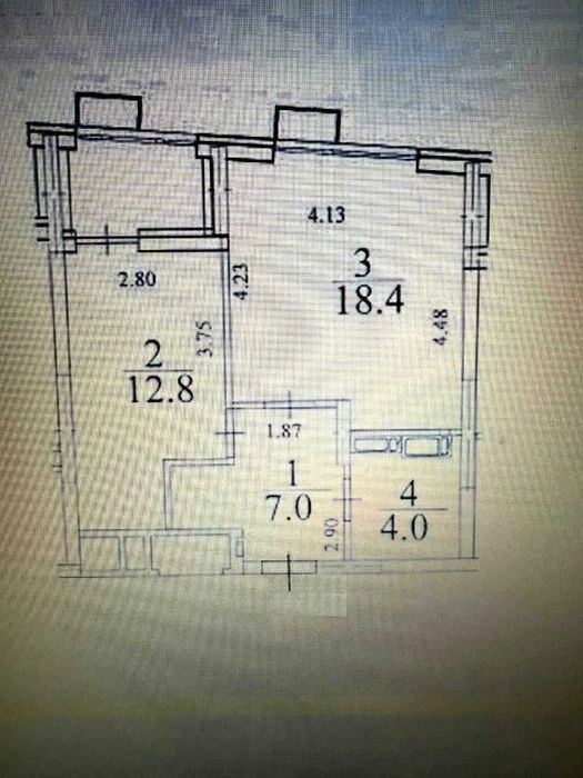 Apartment for sale 46 sq. m., Start residential complex, Sholudenka st., without a room