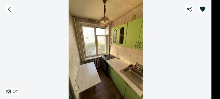 Sale of 1-room apartment 22 m², Bereznyakovskaya Street, 34B