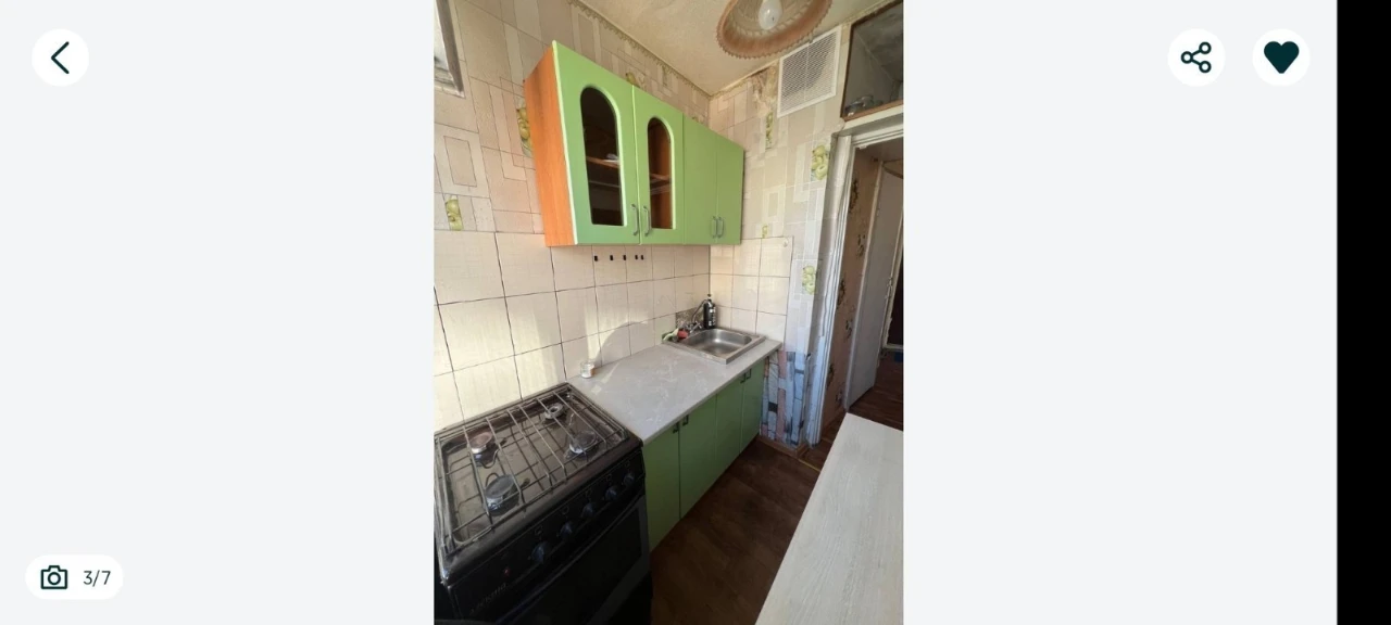 Sale of 1-room apartment 22 m², Bereznyakovskaya Street, 34B