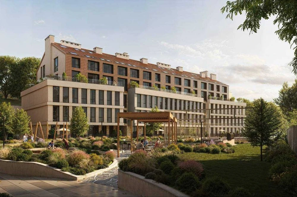 1-room apartments for sale in the finished section of the Hyde Par residential complex