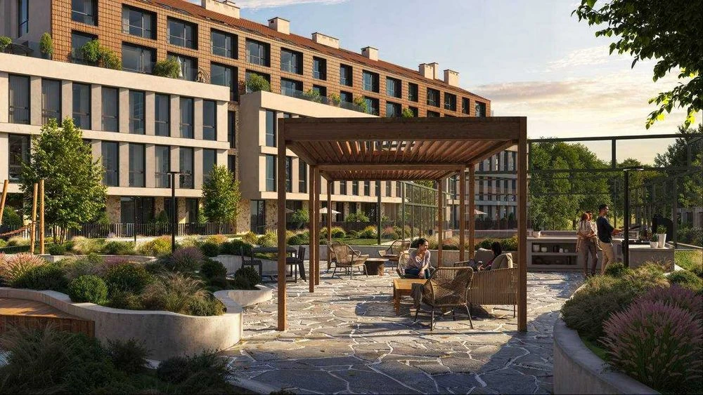 1-room apartments for sale in the finished section of the Hyde Par residential complex