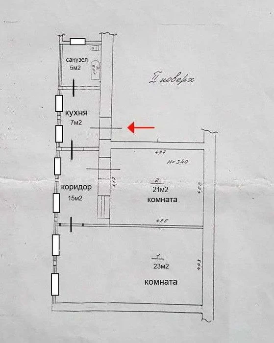 2 комнатная квартира на Успенской, 385413