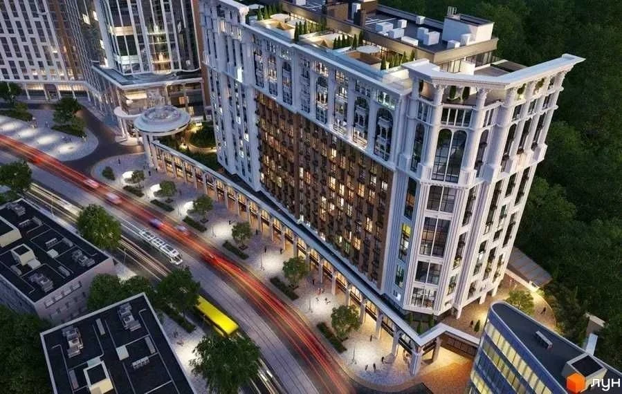 1-room apartment for sale in the Podil Plaza & Residence residential complex.
