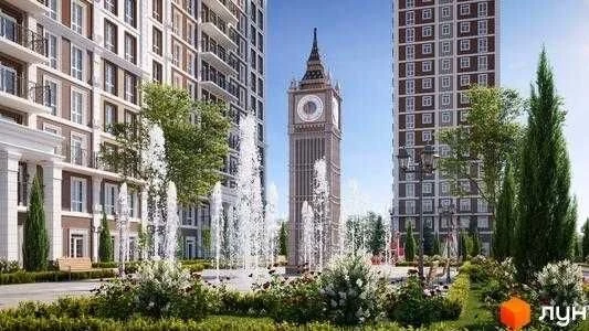 Residential complex Nova Angliya, 2-room apartment