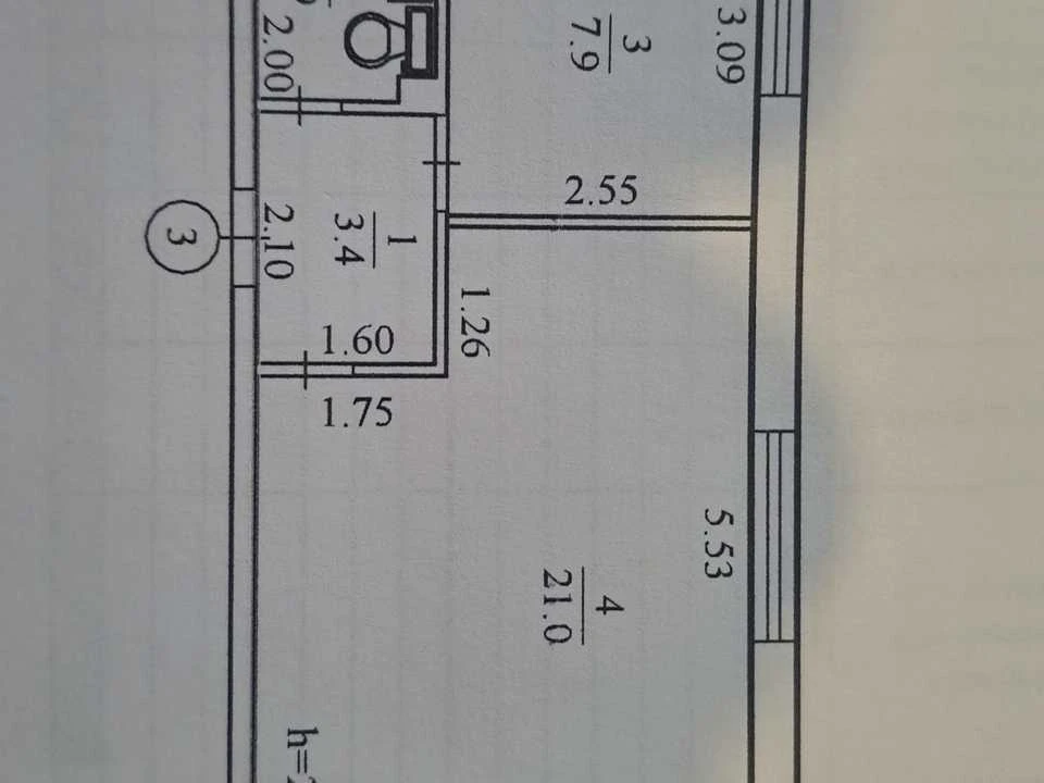 Apartment. Dnipro, Kyrgyzka St.
