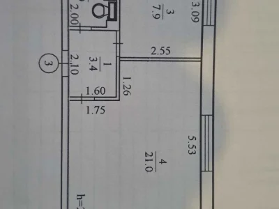Apartment. Dnipro, Kyrgyzka St.