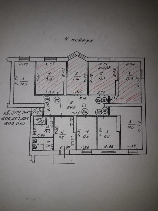 Rooms for sale in the commune from the owner.