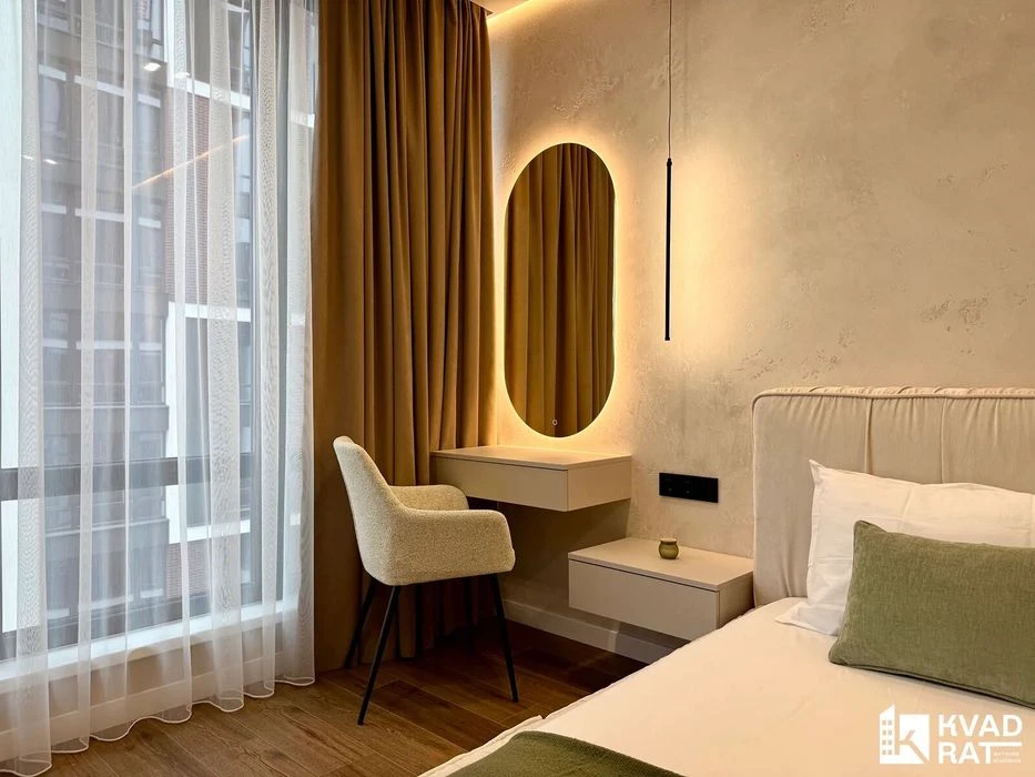 Stylish one and a half-story apartment with high-quality renovation in the Manhattan residential complex! 9 floors