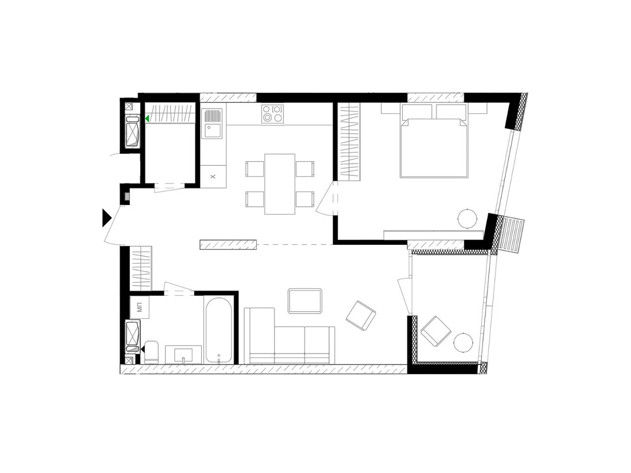 For sale Apartment Mykilska Slobidka