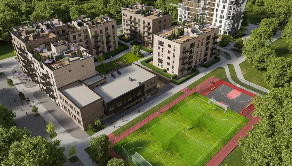 Гарна 3х кім.квартира в містечку клубного типу