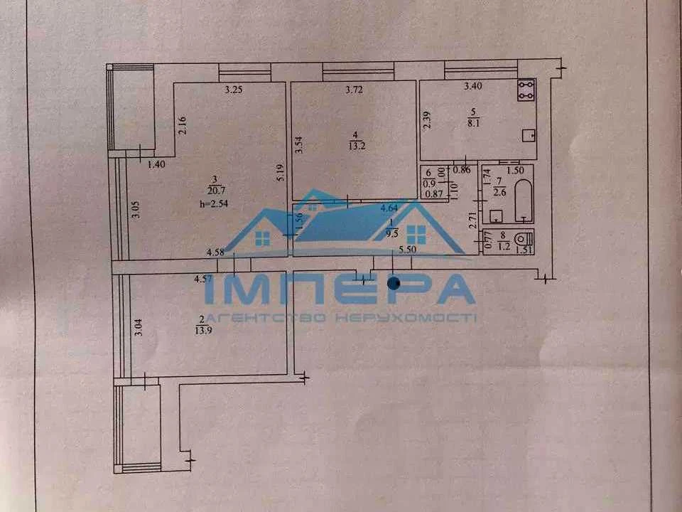 Квартира. Полтава, Миру вул.