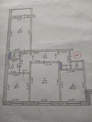 Продам 3 кімнатну квартиру Піски 4й південний