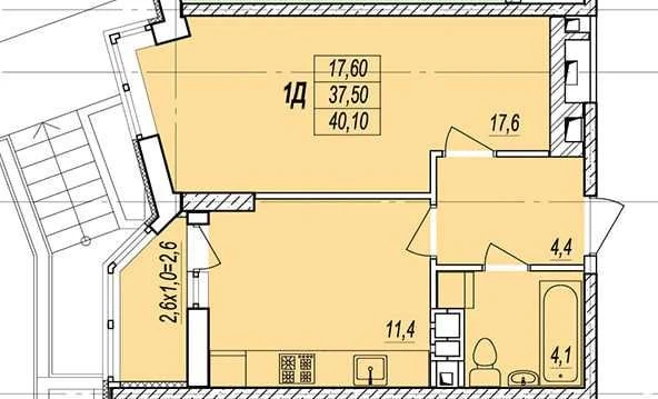 Продам 1 комн Стикон ЖК Прохоровский квартал! Молдаванка! РА