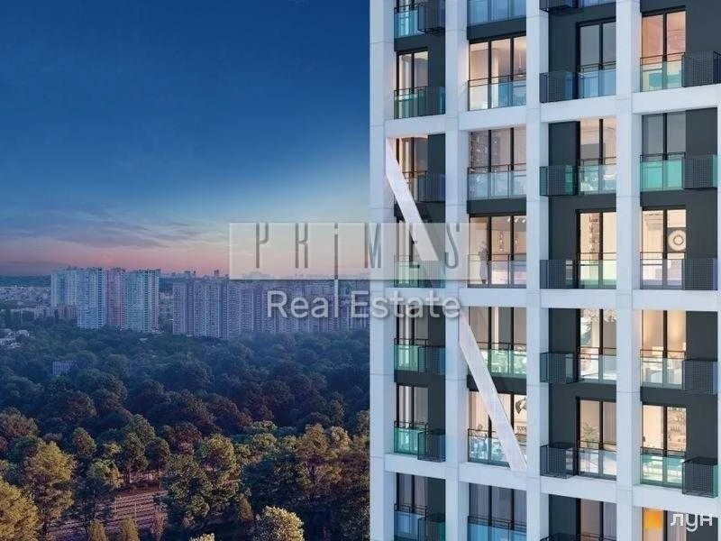 2-room apartment for sale 80m2 Nordica Residence Zaliznychne shosse 45