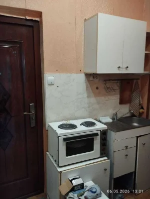 One-room studio apartment for sale on Gagarin Avenue.