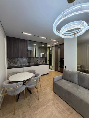 1комн квартира с качественным ремонтом в ЖК Атмосфера, Арка.