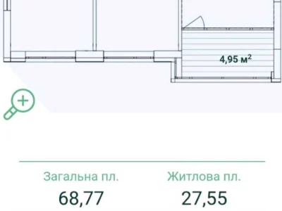 Квартира. Київ, Всеволода Змієнка вул.