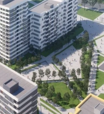 3-room apartment for sale in a modern residential complex Prolisok metro station