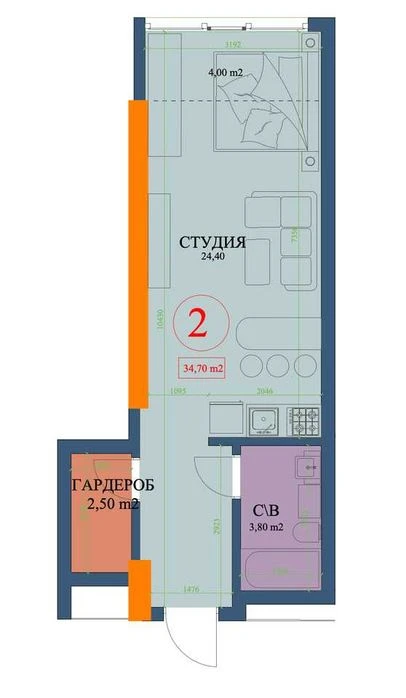 I am selling my apartment in a new building.