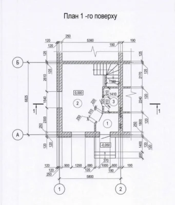 Townhouse 70m2 / privatized land / Documents
