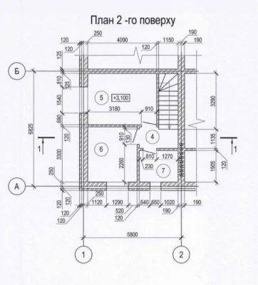 Townhouse 70m2 / privatized land / Documents
