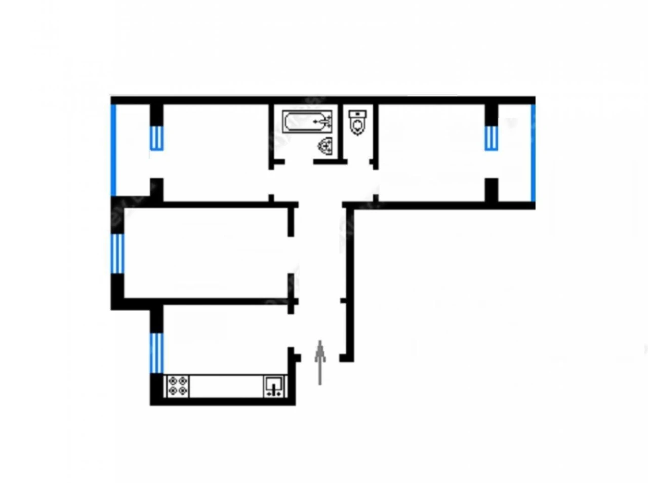 3-room apartment for sale 70 m², Serzh Lifarya St., 21/54