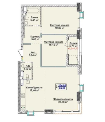 For sale Verkhoglyada 19, Novopecherskie Lypky, 104m2, Pechersk,
