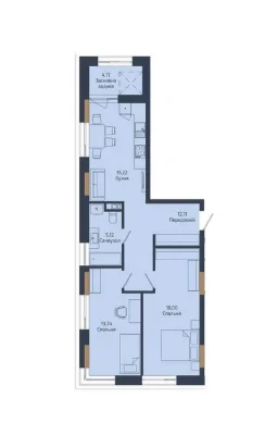 POSTPONEMENT\ Sale of 2-room apartment 69 sq m\ Residential complex N69 Reside