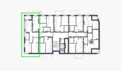 POSTPONEMENT\ Sale of 2-room apartment 69 sq m\ Residential complex N69 Reside