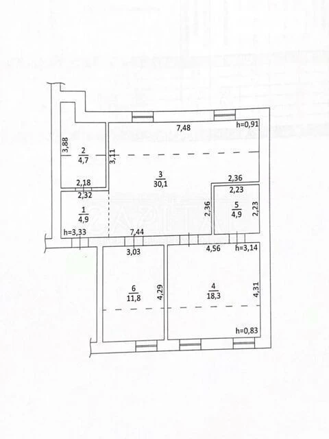 Sale of 2-room apartment 75 sq. m on Vozdvyzhenska Street 14 • ID 34