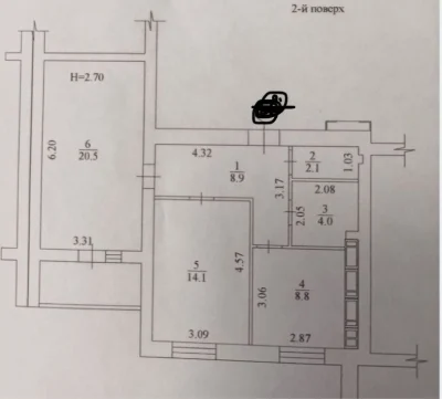 ‼️2-bedroom apartment ‼️Levada residential complex ‼️60 m2 ‼️certificate‼️
