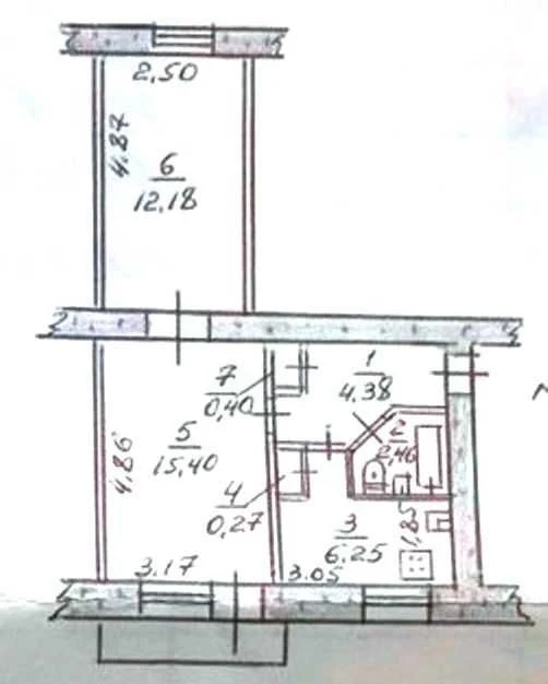 Продам 2-к квартиру, Космический район, ул. Космическая