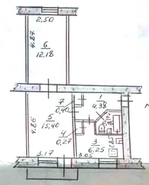 Продам 2-к квартиру, Космический район, ул. Космическая