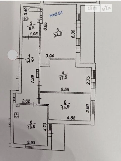 Sale of 3-room apartment 107 sq. m on Todosya Osmachky 58A street • I