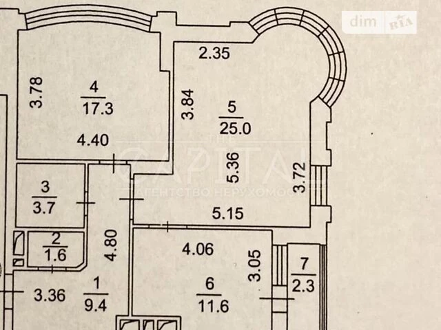 Продаж 2к квартири 71 кв. м на наб. Дніпровська 26А • ID 346